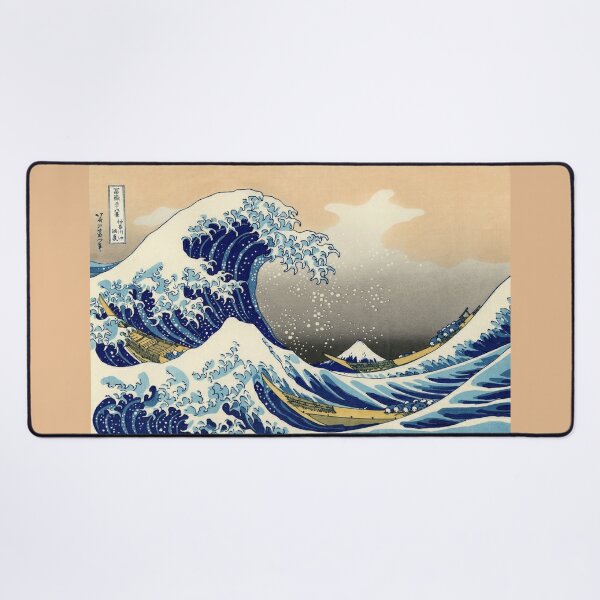 The Great Wave off Kanagawa Large Mouse Pad Collection – Kawaiies