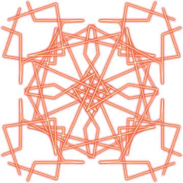 Artwork thumbnail, Red circles pattern by Meo Design