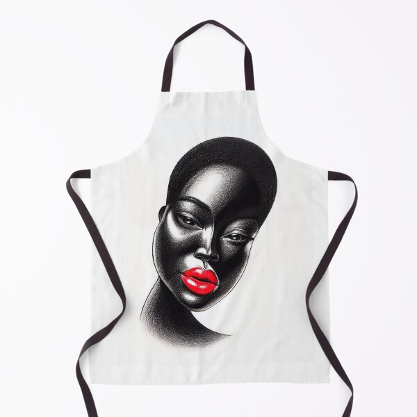 Item preview, Elegance Unveiled: Pencil Portrait of a Stylish Black Woman designed and sold by ReplyGirl.
