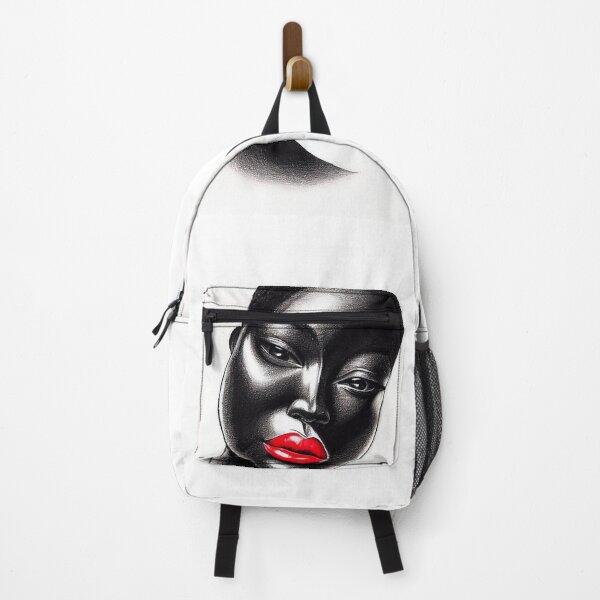 Item preview, Elegance Unveiled: Pencil Portrait of a Stylish Black Woman designed and sold by ReplyGirl.