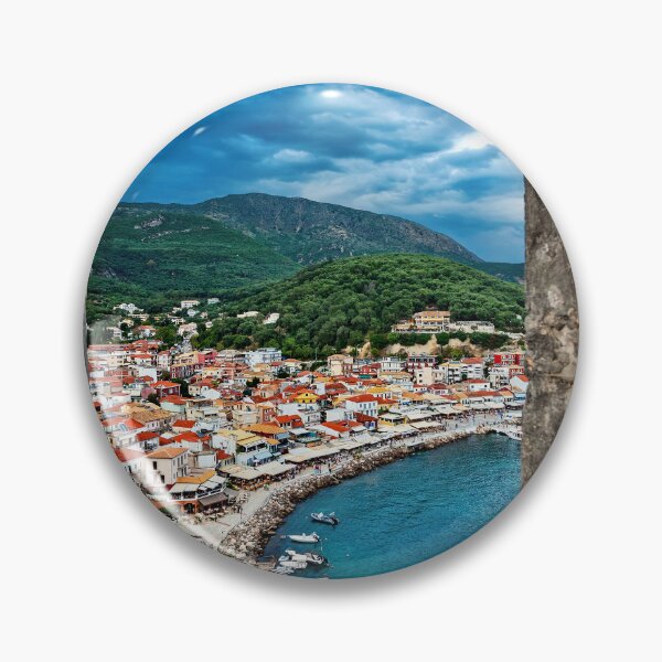 Item preview, Parga through the castle's window designed and sold by Hercules Milas.