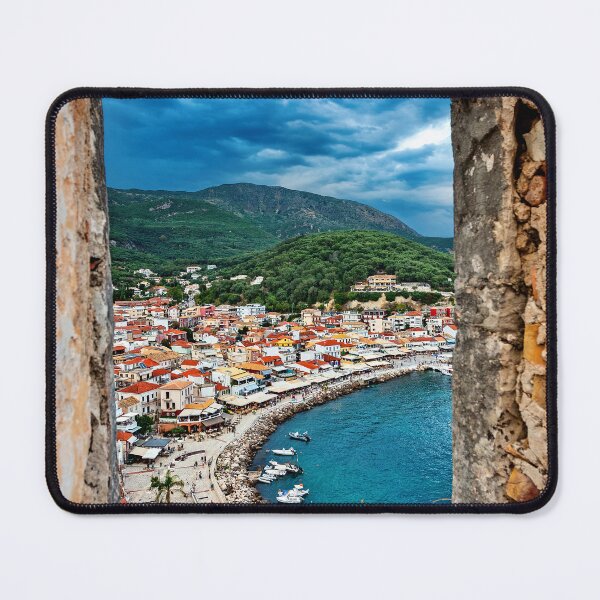 Item preview, Parga through the castle's window designed and sold by Hercules Milas.