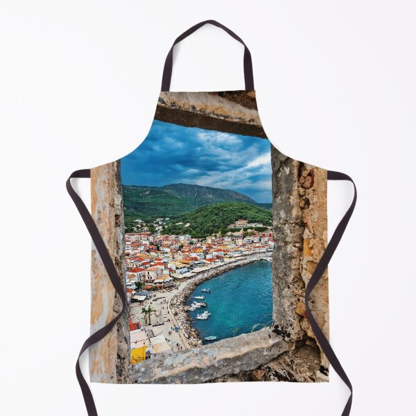 Item preview, Parga through the castle's window designed and sold by Hercules Milas.