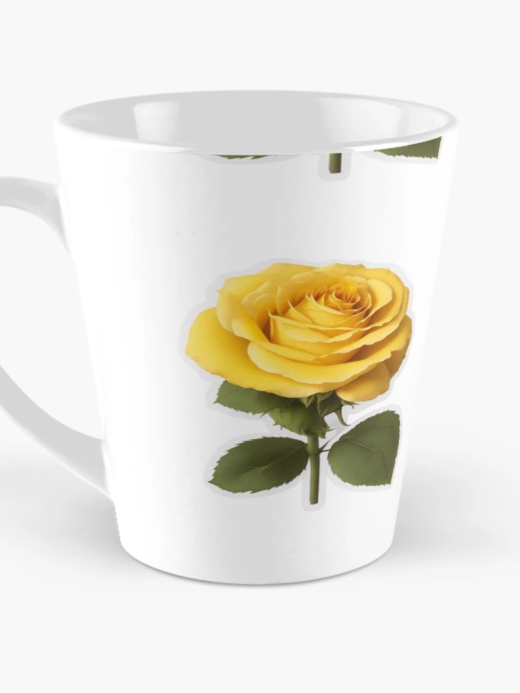 Thumbnail 3 of 4, Coffee Mug, Romantic Rose 6 designed and sold by RabbitPrints.