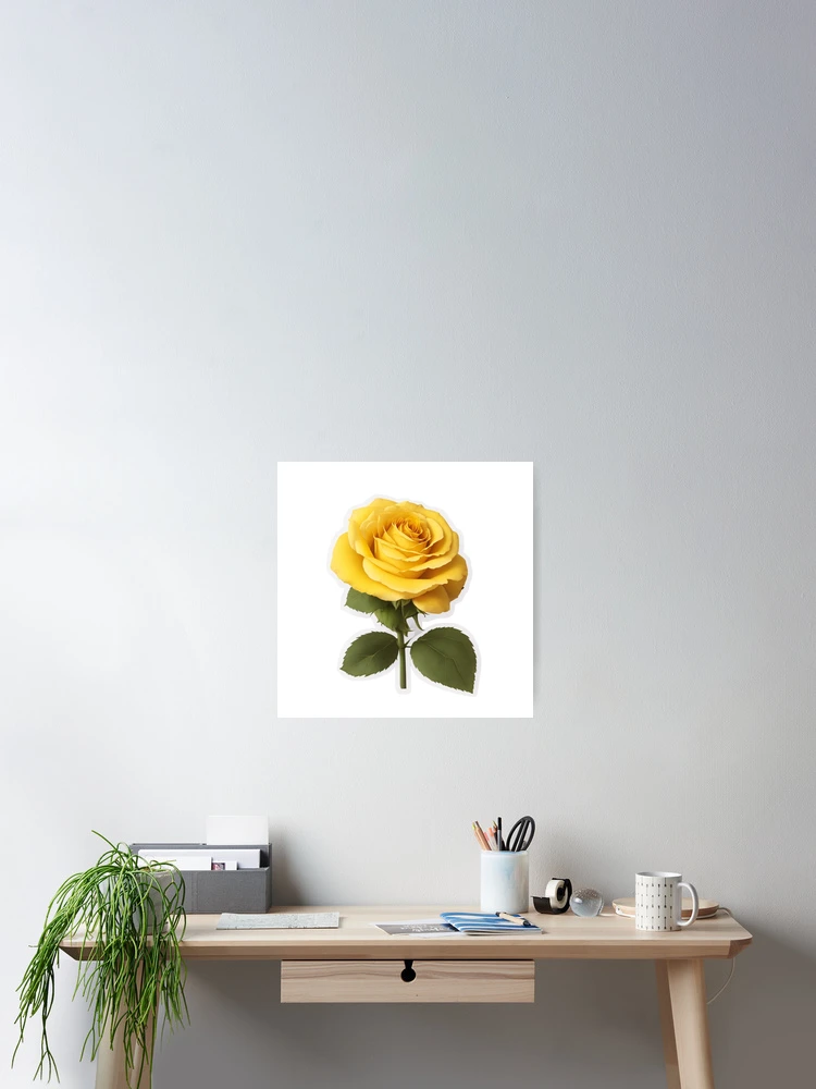 Thumbnail 2 of 3, Poster, Romantic Rose 6 designed and sold by RabbitPrints.