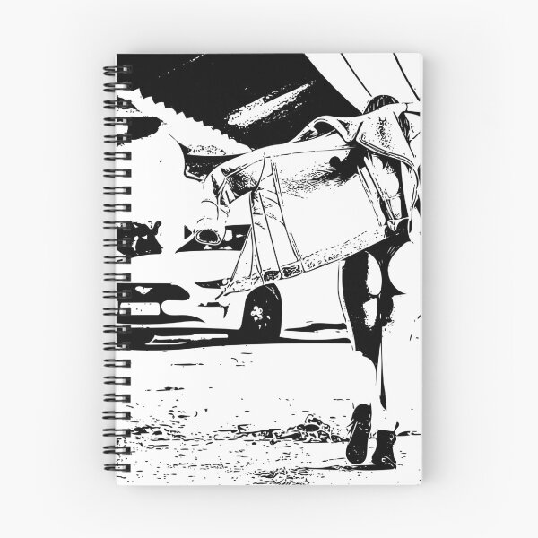 Item preview, Black and White Time to Say Goodbye Mustang Girl designed and sold by alankamer.