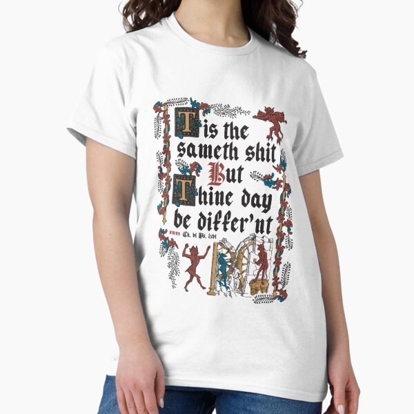Item preview, Same Shit Medieval Style - funny retro vintage English history designed and sold by Nemons.
