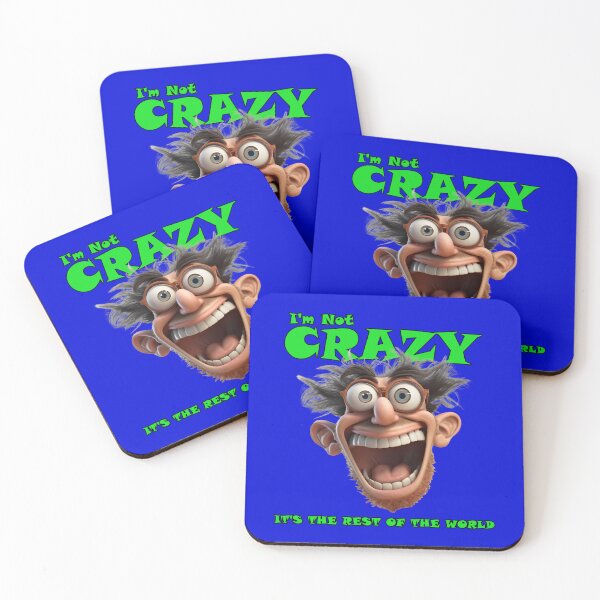 Item preview, I'm Not Crazy World designed and sold by ThisThatThing.