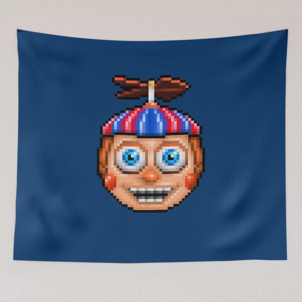 Item preview, Five Nights at Freddy's 2 - Pixel art - Balloon Boy designed and sold by GEEKsomniac.