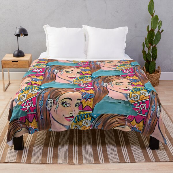Item preview, Comic Book Artwork Smiling Woman designed and sold by gleefulme.