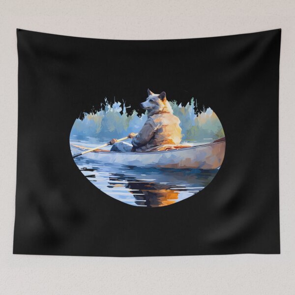 Item preview, Un Chien En Kayak  	 designed and sold by xartzsbm85.