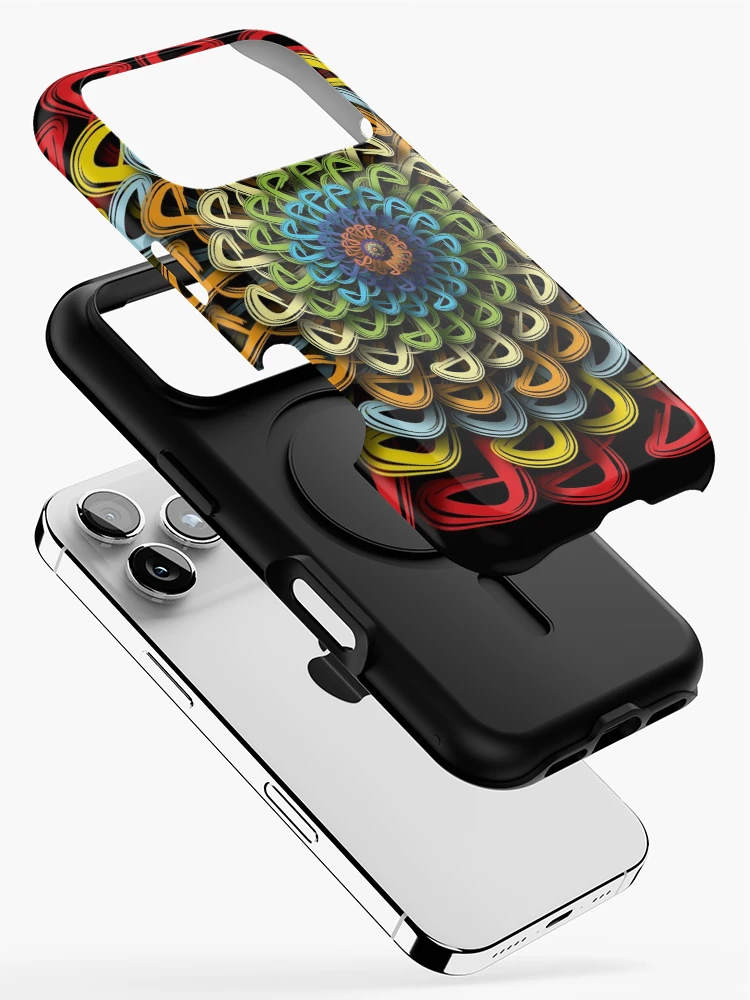 Thumbnail 2 of 4, iPhone Case, Infinite flower designed and sold by InfinitePathArt.
