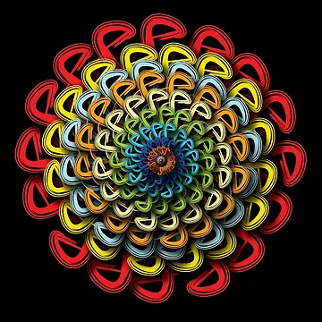 Artwork thumbnail, Infinite flower by InfinitePathArt