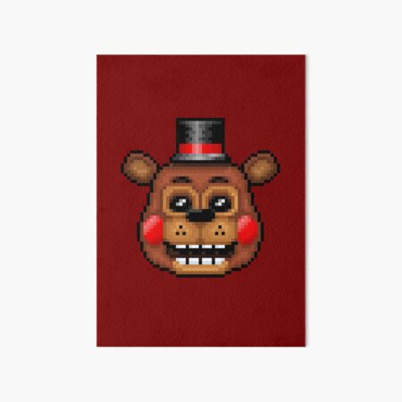 Freddy FNAF Art Print 5x7in