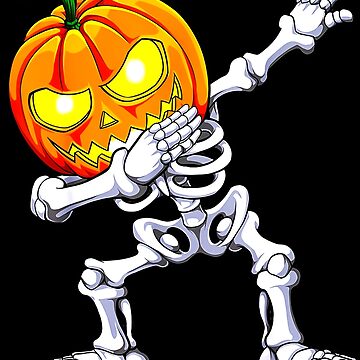  Dabbing Halloween Boys Skeleton Zombie Scary Pumpkin Mummy T- Shirt : Clothing, Shoes & Jewelry