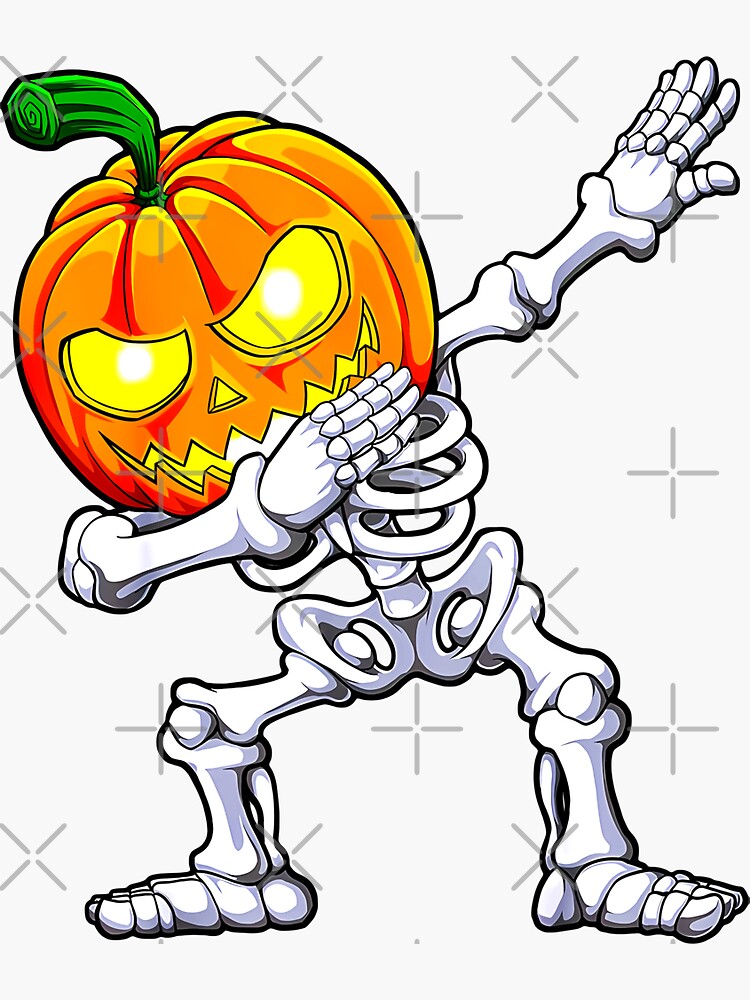  Dabbing Halloween Boys Skeleton Zombie Scary Pumpkin Mummy T- Shirt : Clothing, Shoes & Jewelry