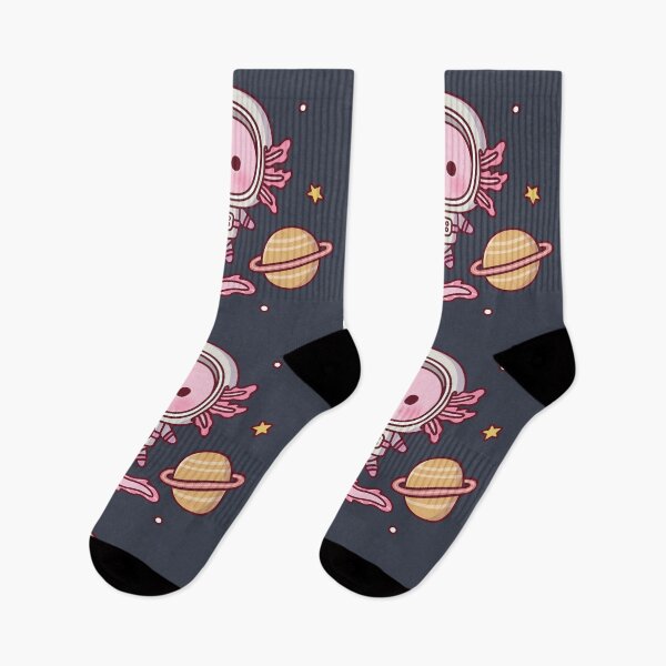 Item preview, Cute Axolotl Astronaut In Outer Space designed and sold by rustydoodle.