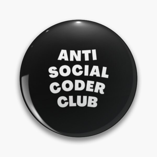 Item preview, Anti Social Coder Clubsoftware developer, engineer, programmer designed and sold by gandosscot.