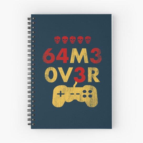 Item preview, Game Over leet code style - 64m3 0v3r - Red and Mustard designed and sold by gandosscot.