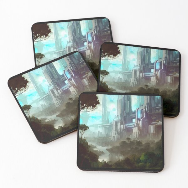 Item preview, SF - City On Forest Planet 4 designed and sold by CrankyOldDude.