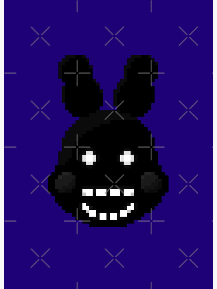 Five Nights at Freddy's 2 - Pixel art - Toy Bonnie Art Board Print for  Sale by GEEKsomniac