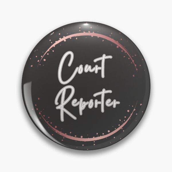 Item preview, Court Reporter Stenographer designed and sold by Neeshki.