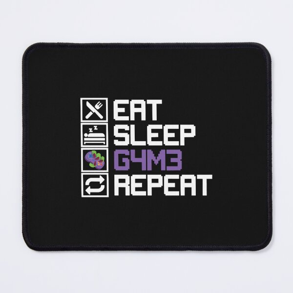 Item preview, Eat Sleep Game Repeat MMO RPG Leetcode Leet  designed and sold by gandosscot.