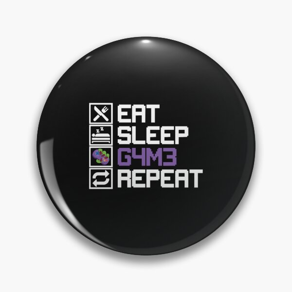 Item preview, Eat Sleep Game Repeat MMO RPG Leetcode Leet  designed and sold by gandosscot.
