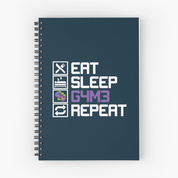 Item preview, Eat Sleep Game Repeat MMO RPG Leetcode Leet  designed and sold by gandosscot.