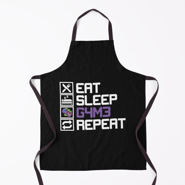 Item preview, Eat Sleep Game Repeat MMO RPG Leetcode Leet  designed and sold by gandosscot.