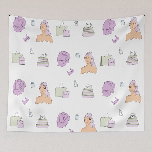 Item preview, fashion illustration, selfcare,  designed and sold by Meghaillustrat.