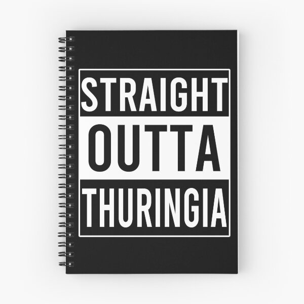Item preview, Straight Outta Thuringia designed and sold by Color-Sparkle.