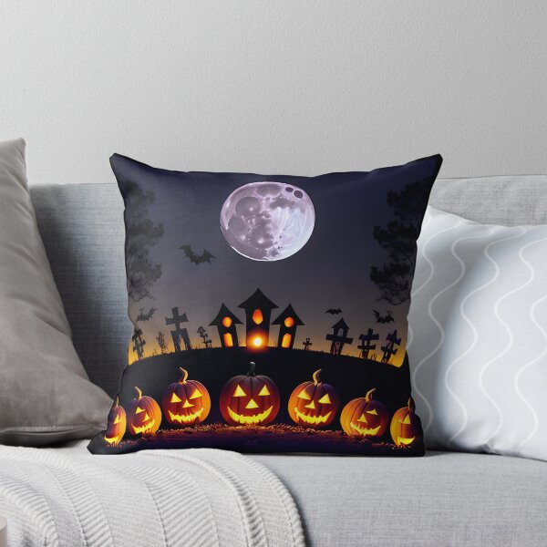 Item preview, Graveyard of Mischievous Jack O' lanterns designed and sold by rayd3.