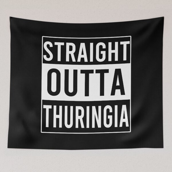 Item preview, Straight Outta Thuringia designed and sold by Color-Sparkle.