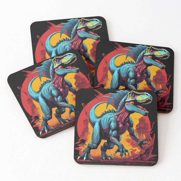 Item preview, Dinosaur Raptor Monster Demon designed and sold by TaevasDesign.