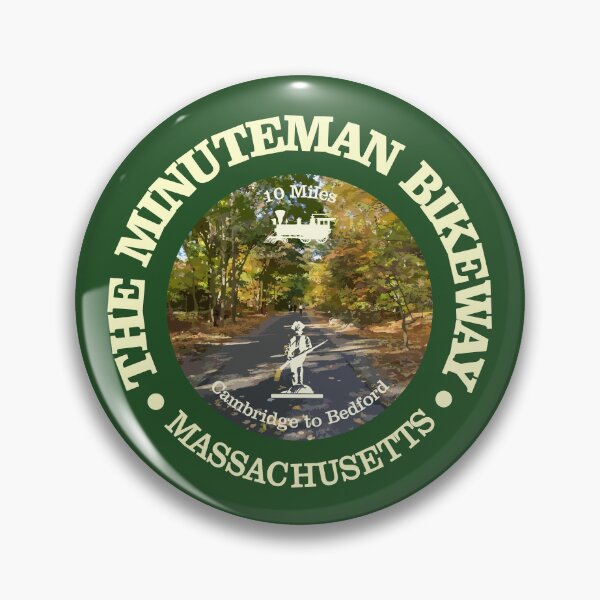 Item preview, Minuteman Bikeway (cycling c) designed and sold by curranmorgan.