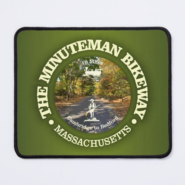 Item preview, Minuteman Bikeway (cycling c) designed and sold by curranmorgan.