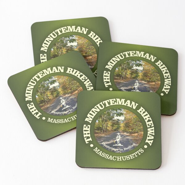Item preview, Minuteman Bikeway (cycling c) designed and sold by curranmorgan.