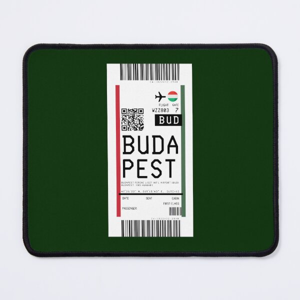 Item preview, Budapest Ferenc Liszt International Airport (BUD) Boarding Pass rickrolled designed and sold by JeanTremblays.