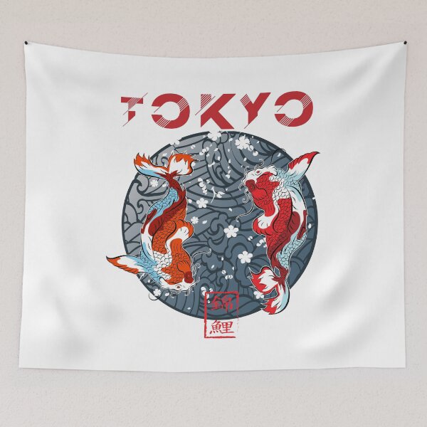 Item preview, Koi Fish Japan Style. designed and sold by MusixT-Shirt.