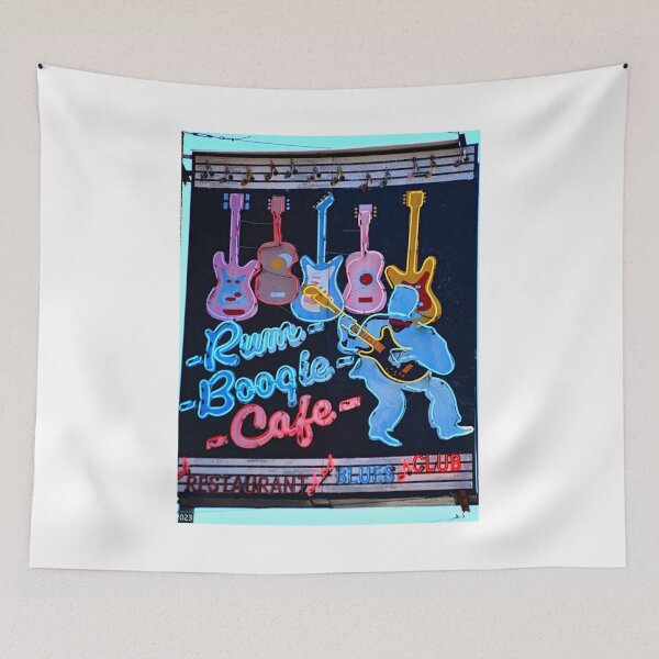 Item preview, Rum Boogie Cafe Restaurant Blues Club Sign Memphis Tennessee designed and sold by LisaWootenPhoto.