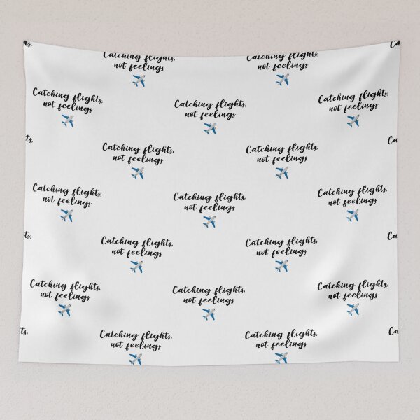 Item preview, Catching flights not feelings for travellers designed and sold by JeanTremblays.