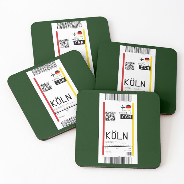 Item preview, Cologne Bonn Airport (CGN) Boarding Pass rickrolled designed and sold by JeanTremblays.