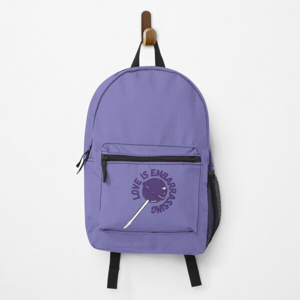 Item preview, love is embarrassing purple lollypop designed and sold by karma-style.
