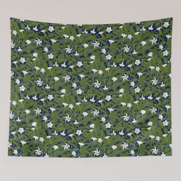 Item preview, Harvest moon Daturas -Moonflowers designed and sold by OkopipiDesign.
