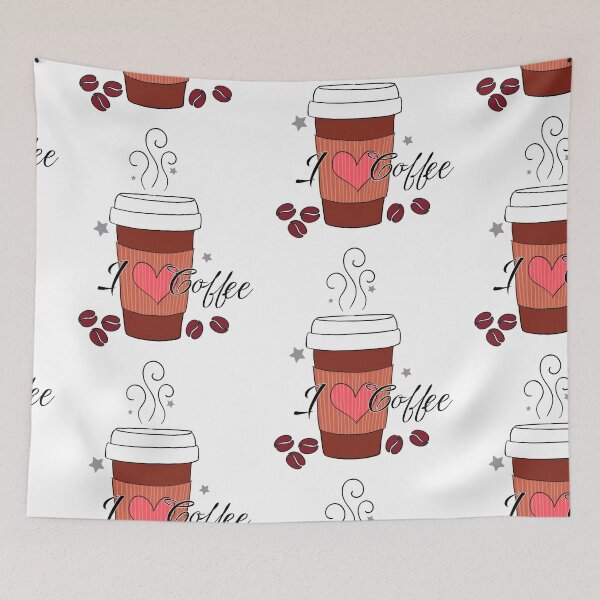Artikelvorschau, ich liebe Kaffee entworfen und verkauft von meh4u2.