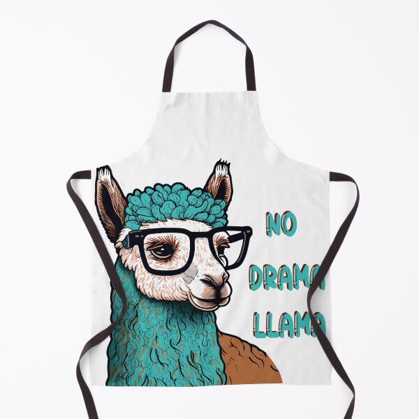 Item preview, No drama Llama. Funny llama No drama, I'm llamacorn - lettering quote. Humor card, t-shirt composition, hand drawn print style. designed and sold by Anastasiia Yurevych.