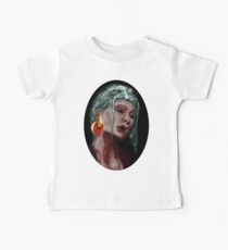 Candle earring Baby Tee