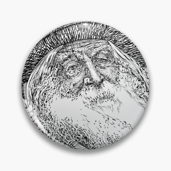 Item preview, WALT WHITMAN ink portrait.1 designed and sold by lautir.