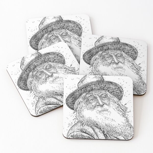 Item preview, WALT WHITMAN ink portrait.1 designed and sold by lautir.